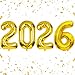 Yixiang 40 Inch Gold Foil Number Balloons for New Year Eve Festival Party Supplies Graduation Decorations - Image 4