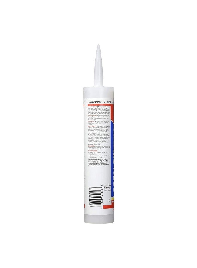 Red Devil Architectural Grade RTV Silicone Sealant Clear 290 ml 0826 - Image 3