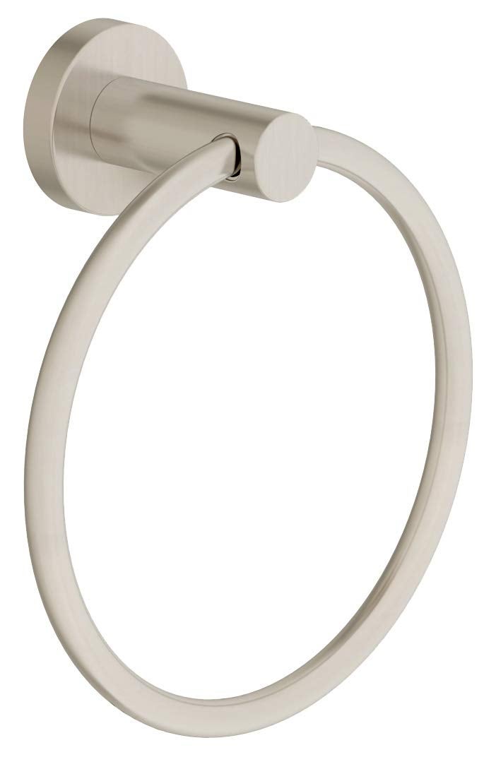 Symmons 353TR-STN Dia Wall-Mounted Towel Ring in Satin Nickel - Image 2