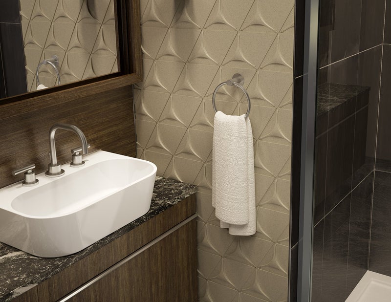 Symmons 353TR-STN Dia Wall-Mounted Towel Ring in Satin Nickel - Image 4