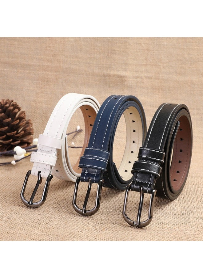 New 3 women's multifunctional waist belts, no need for punching, full body hollow out, multi-color fashionable and simple waist belt - Image 1