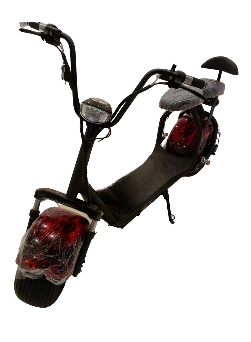 وينر سكاي سكوتر كهربائي سيتي كوكو بقدرة 1500 وات يطلق العنان لسرعات مذهلة تصل إلى 30 ميلاً في الساعة على الطرق الحضرية أحمر/أسود - Image 1