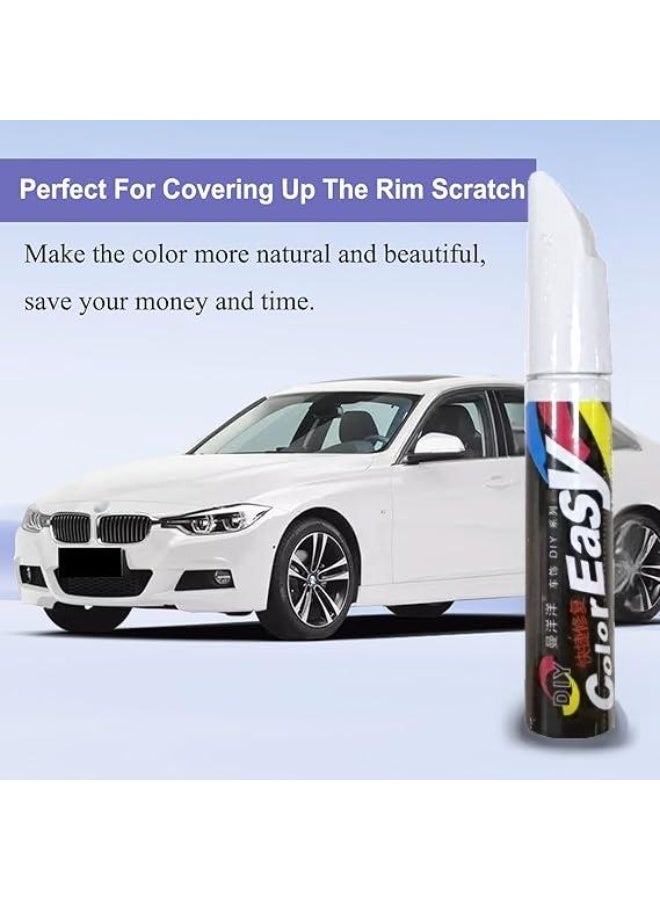 Car Paint Scratch Repair,Car Accessories Touch Up Paint for Cars,Touch Up Paint Pen,Car Scratch Repair,Car Touch Up Paint,Paint Chip Repair,Auto Touch Up Paint for Scratch Repair Various Cars (White) - Image 2