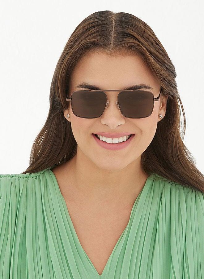 30 سندايز نظارات شمسية هيرلوم للجنسين، مستطيلة، حماية ، بني - Image 4