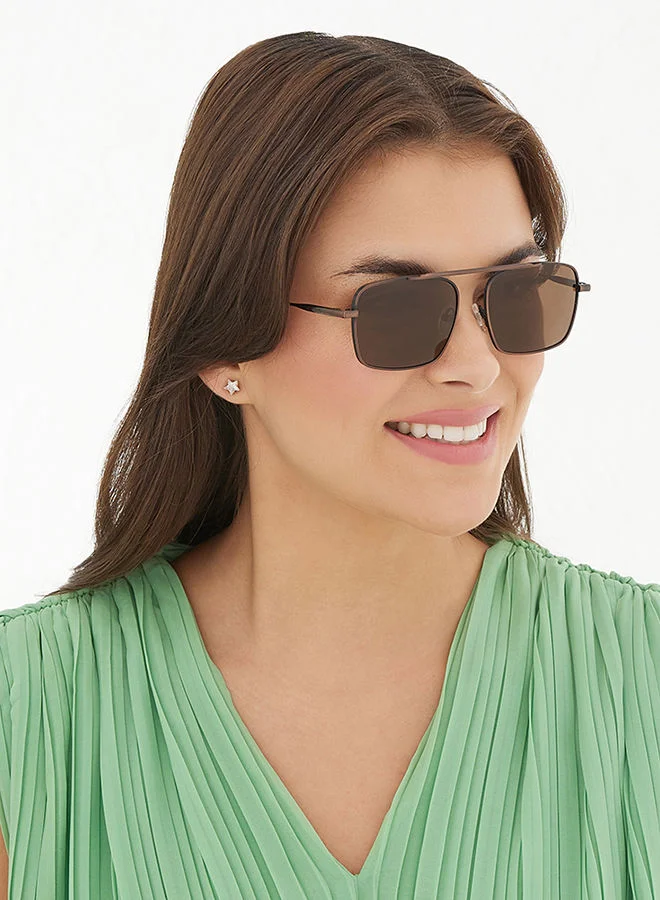 30 سندايز نظارة شمسية 30Sundays HEIRLOOM للجنسين بحماية UV400 - بني