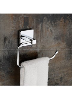 aligarian aligarian Steel Wall Mounted Solid Open Towel Ring Pack of 2  - Image 3
