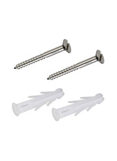aligarian aligarian Steel Wall Mounted Solid Open Towel Ring Pack of 2  - Image 5