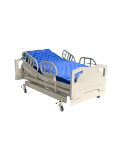 Generic Pressure Alternating Air Mattress Pad with Electric Pump, Silent Operation, Prevents Pressure Ulcers and Bedsores, PVC, Blue  - Image 1