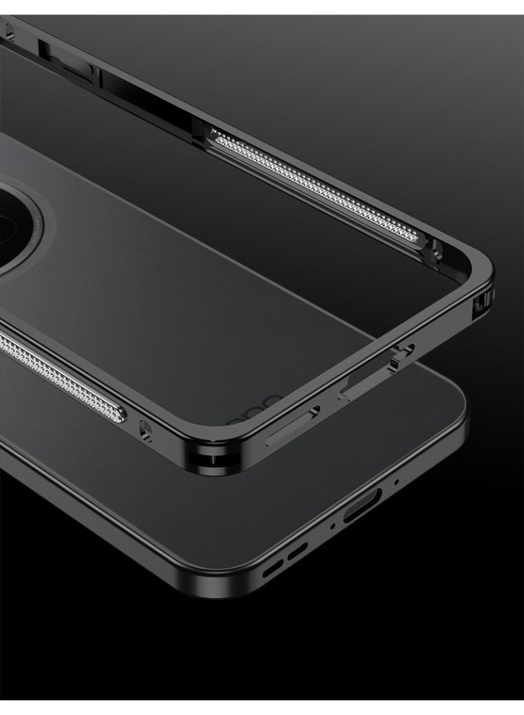 For OPPO Find X8 Ultra - Seamless Fit with Seahorse Buckle Metal - Framed Case, Ultra - fast Heat Dissipation u0026 Super - car Inspired Anti - drop Protection  - Image 2