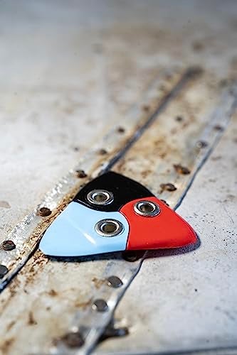 Black Mountain Asteroid Guitar Pick. The World's First Three-in-One, Multi-Material Pick For Acoustic Guitar, Electric Guitar, Bass, and More! Thin Gauge, Heavy Gauge Pick, All in One! - Image 4