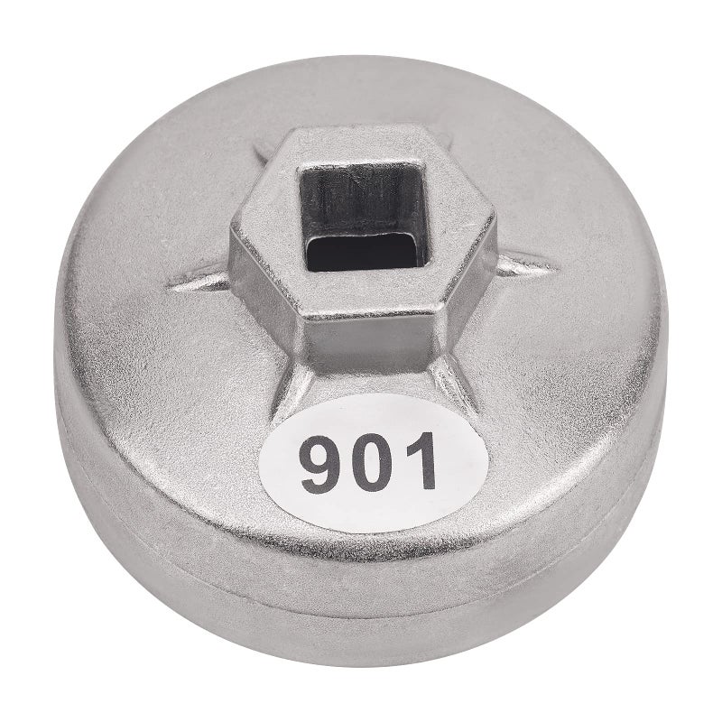 AHL 901 65mm Oil Filter Wrench 14 Flute 12 Square Drive Aluminum