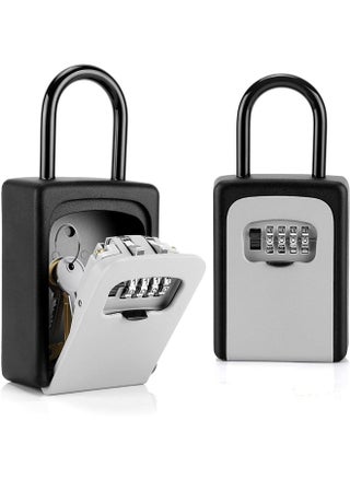 Key Lock Box, Combination Lock Box Wall Mounted Waterproof Key Storage Lock Box Waterproof Resettable Code House Security Lock Box - pzsku/Z54C983D0B8666160C603Z/45/1750326707/494c6fcc-18ed-4dcf-816c-4d4fc52682c7