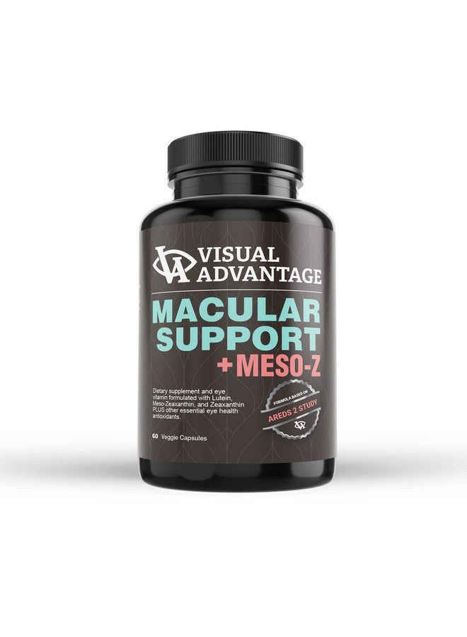Visual Advantage® Macular Support + Meso-Z - Blue Light Eye Vitamin with Triple Antioxidants for Advanced Protection Against Digital Screens (60-Count) - Image 1