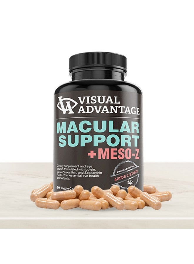 Visual Advantage® Macular Support + Meso-Z - Blue Light Eye Vitamin with Triple Antioxidants for Advanced Protection Against Digital Screens (60-Count) - Image 4