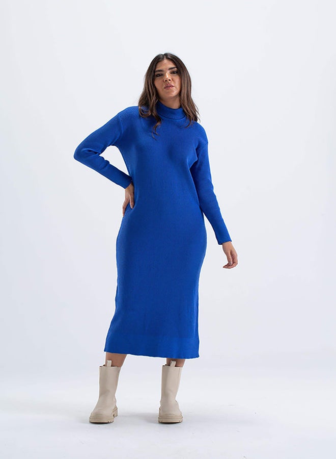Carina Ribbed Wool Midi Dress - Image 1