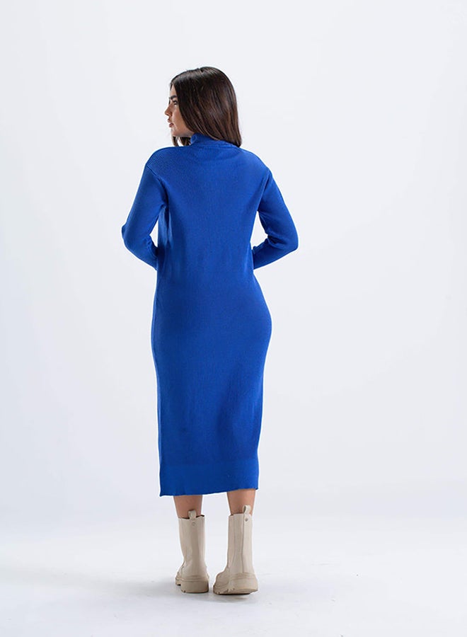 Carina Ribbed Wool Midi Dress - Image 3