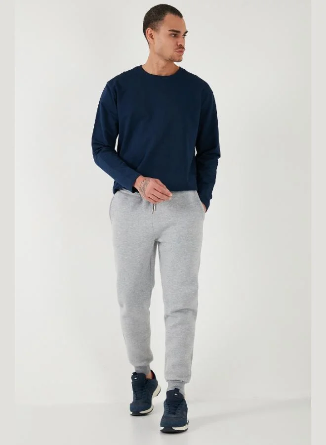 Buratti  Buratti Cotton Regular Fit Men's Sweatpants with Pockets (5908060) for Men | Best Price UAE