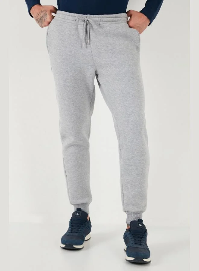 Buratti  Buratti Cotton Regular Fit Men's Sweatpants with Pockets (5908060) for Men | Best Price UAE