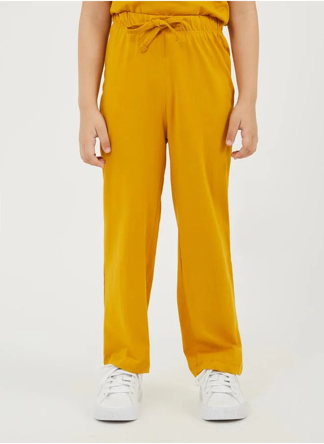Styli Graphic Printed Short Sleeve T-Shirt and Pyjama Set