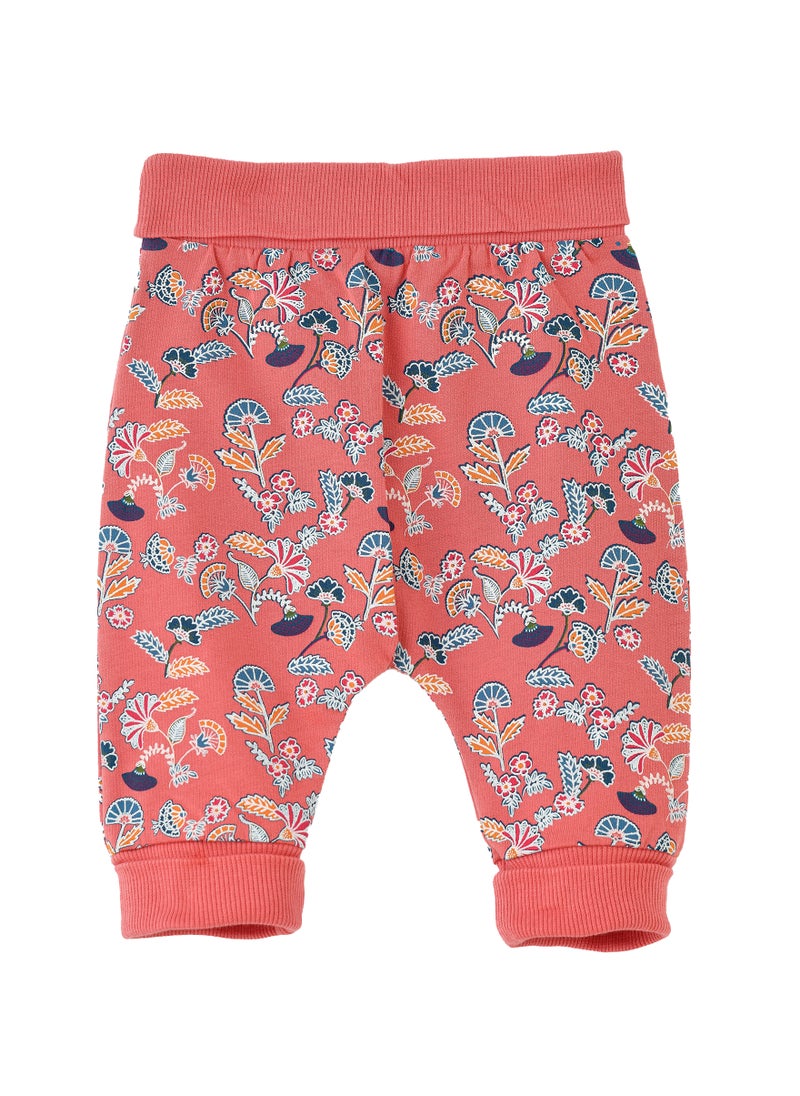 Jelliene Baby Coral Floral Pants  - Image 1