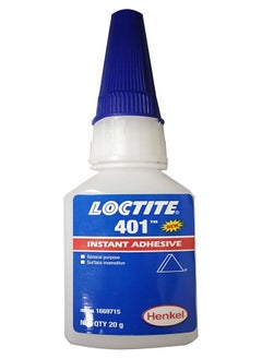 Loctite 401 40140 Prism 401 Adhesive Low Medium Viscosity .7 Oz. 20G Bottle  - Image 1