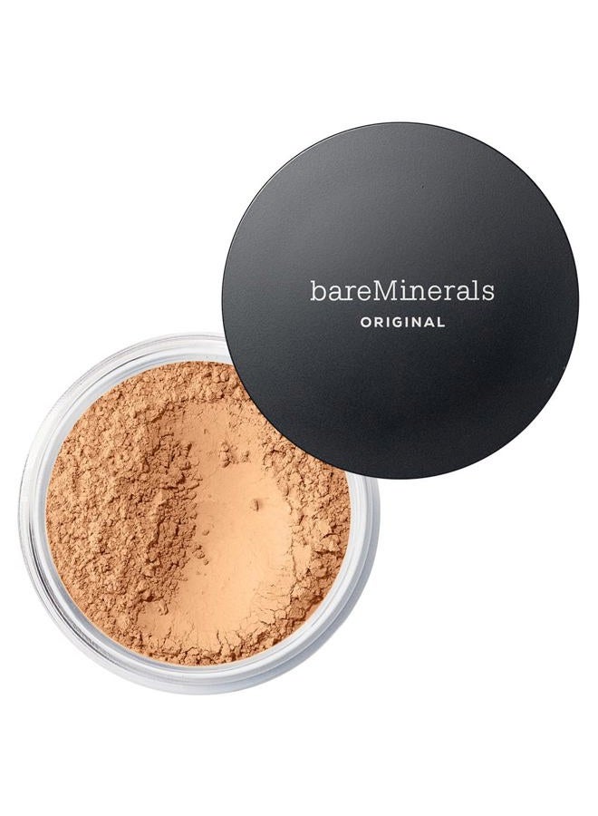 bareMinerals Original Loose Powder Foundation SPF 15, Lightweight Mineral Loose Powder Foundation Makeup, Buildable Coverage, Talc Free, Vegan (Tan Nude 17) - Image 1