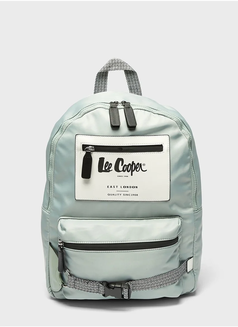 Lee Cooper Top Handle Logo Backpack