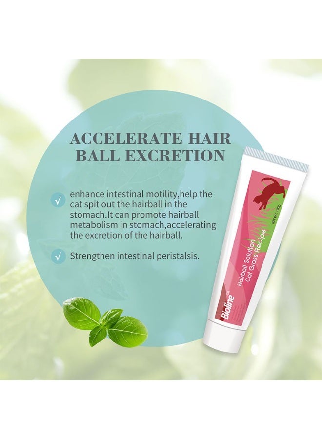 بايولاين بيولاين جيل خاص مضاد لكرات الشعر للقطط  100 جم - Image 2