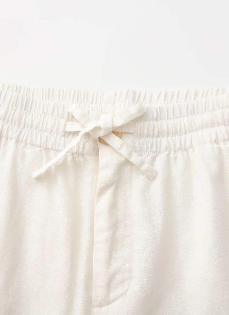 Balabala Off White Kids Boys Woven trousers for Men | Best Price UAE