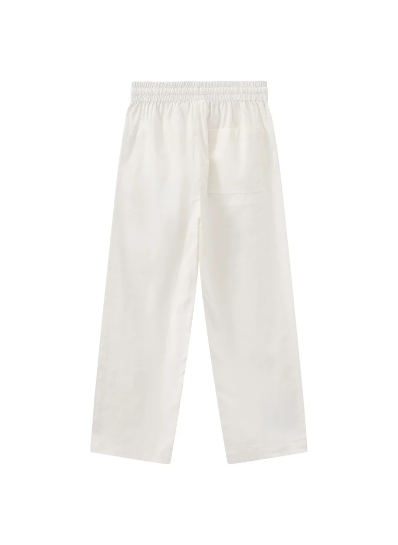 Balabala Off White Kids Boys Woven trousers for Men | Best Price UAE
