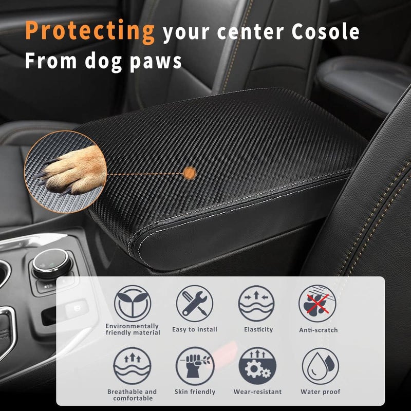 INTGET Center Console Armrest Cover for Chevy Traverse - Image 3