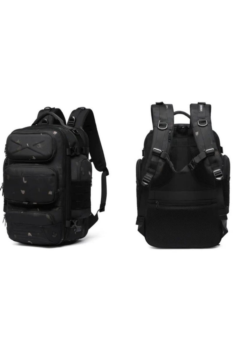 OZUKO 9842S Travel Laptop Backpack – USB Port, Water-Resistant, Camo - Image 4