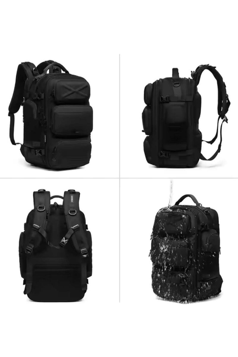 OZUKO 9842S Travel Laptop Backpack – USB Port, Water-Resistant, Camo - Image 3