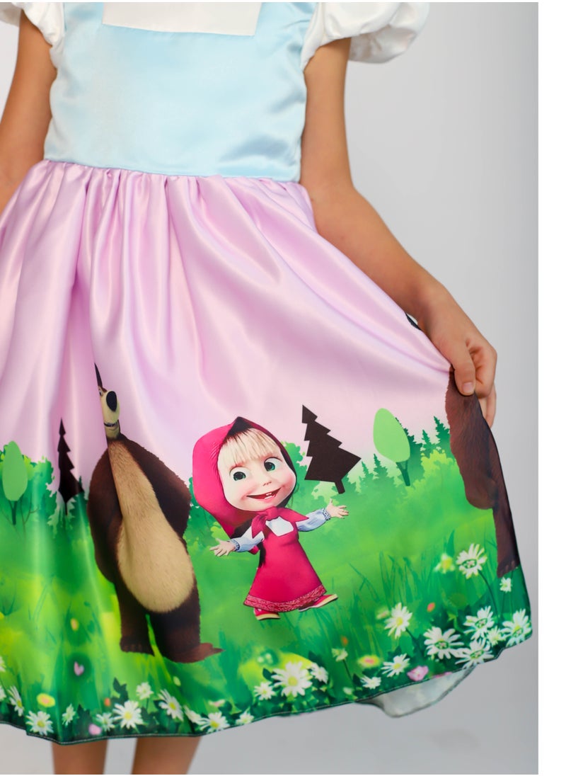 D'Daniela - Masha and the Bear Sky Blue - Image 1