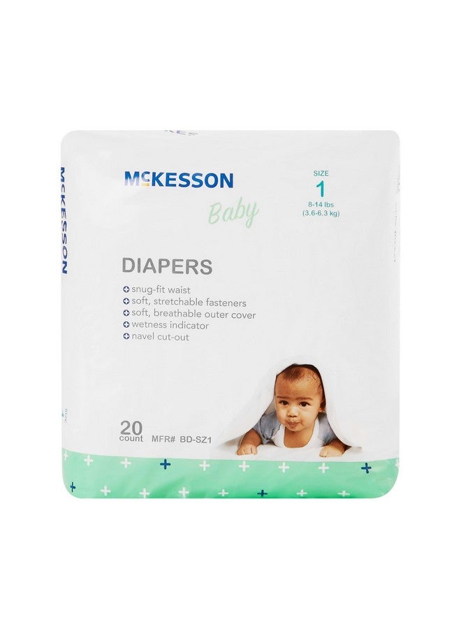 McKesson Baby Diapers, Size 1 (8 lbs to 14 lbs), 20 Count, 1 Pack - Image 5