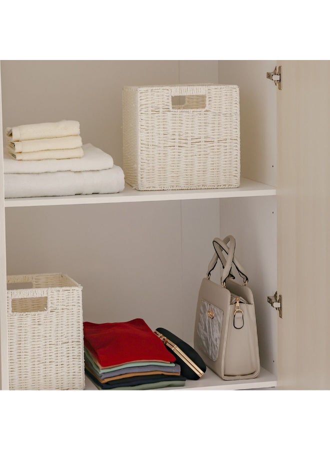 DANUBE HOME Barney 6 Door Wardrobe Sturdy Closet Clothes Storage Cupboard Modern Design Space Saving Swing Door Cabinet For Bedroom L240xW60xH120cm - Beige/Brown - Image 5