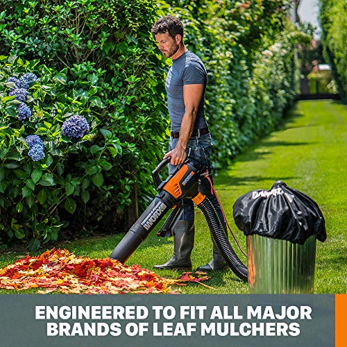 WORX LeafPro Collection System for WORX Blower/Vac with Up to a 5” Inches Tube - WA4058 - Image 3