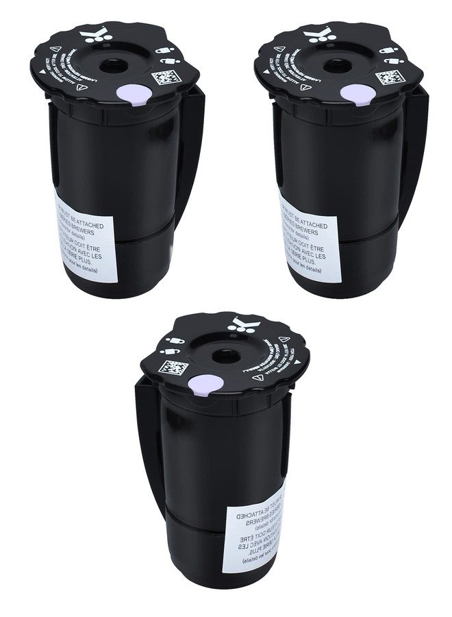 Podoy K250 Reusable Ground Coffee Filter Compatible with Keurigg My K Cup 2.0 1.0 K300 K350 K375 K400 K450 K475 Upgrade Ground Coffee Filter Refillable (Pack of 3) - Image 1