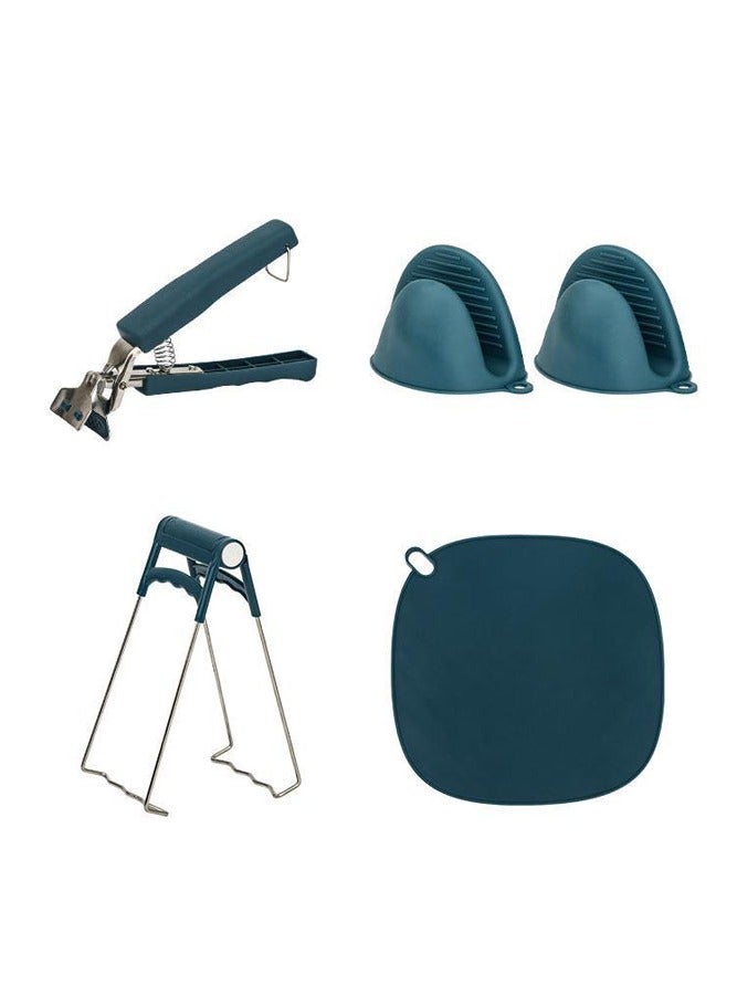 INSENSE Kitchen utensils anti-scalding clips, bowl clips, plate clips, steamed vegetable clips, non-slip and anti-scalding hand clips, plate clips, lifting utensils - Image 1