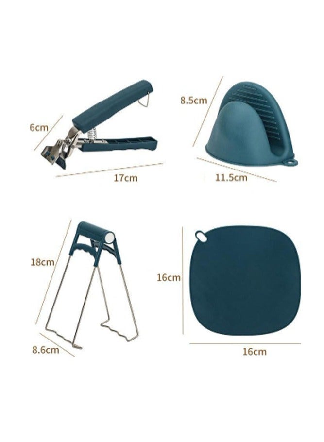 INSENSE Kitchen utensils anti-scalding clips, bowl clips, plate clips, steamed vegetable clips, non-slip and anti-scalding hand clips, plate clips, lifting utensils - Image 4
