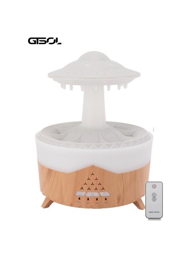 أكاليكس مرطب هواء على شكل مظلة V88 مع تأثير المطر ونشر الروائح - Image 3