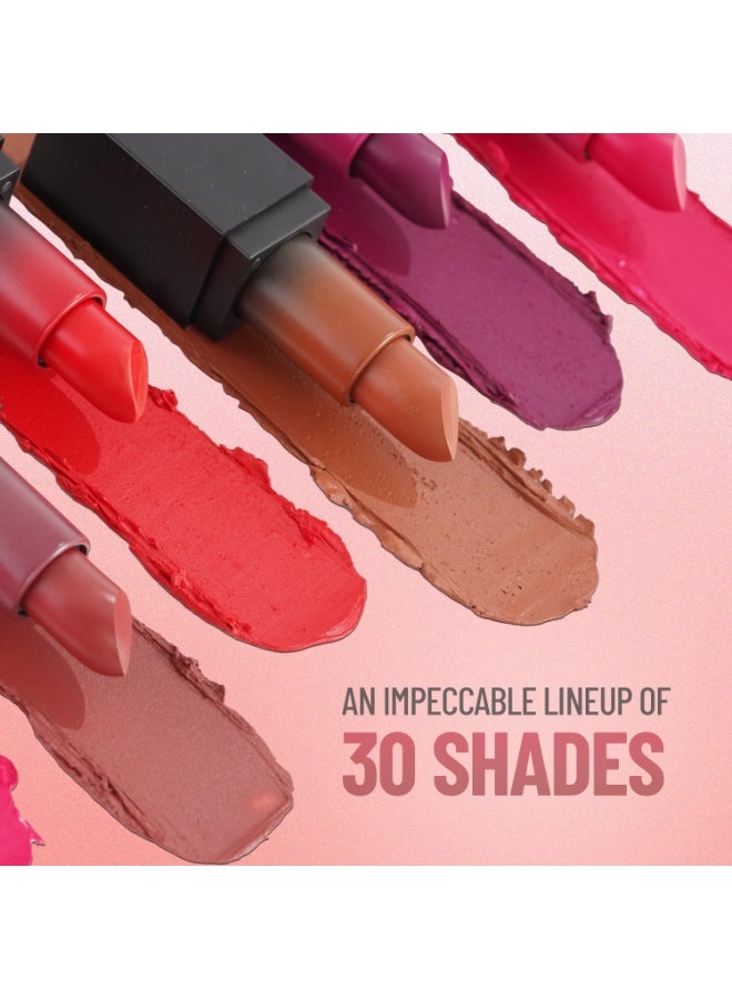 Swiss Beauty Hd Matte Pigmented Smudge Proof Lipstick | Creamy Matte Long Stay Lipstick | Coffee, 3.4g - Image 5
