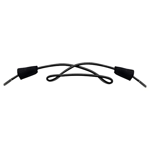 Endoto Shoelaces for Hey Dude Elastic Strings Replacement Laces Shoes(Color:Black,Size:18Inch) - Image 5