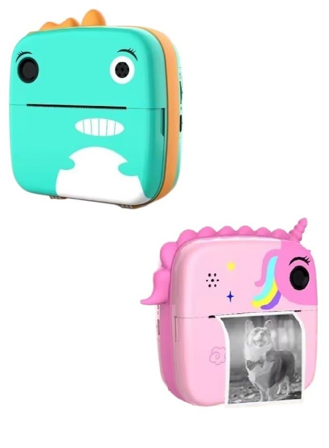 Generic Kids Instant Print Camera with Games & Music multicolour - Image 3