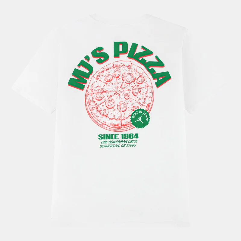 Jordan Black Kids' "MJ's Pizza" T-Shirt  | Best Price UAE