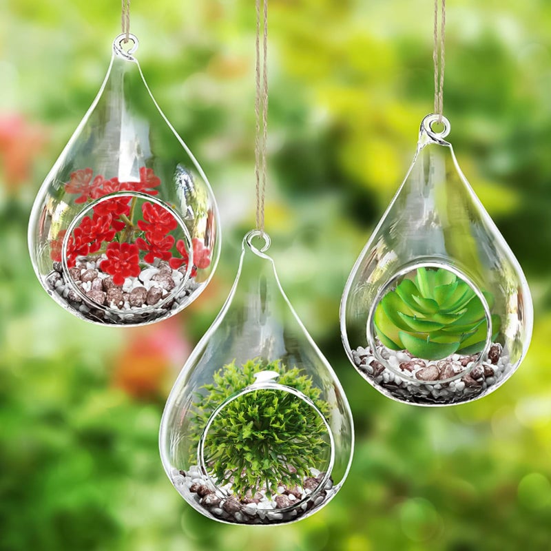 QUOZUO Artificial Succulents Plants, 16pcs Fake Succulents Plant for DIY Home Floral Wall Garden Office Party Decoration Colorful (Unpotted) - Image 5
