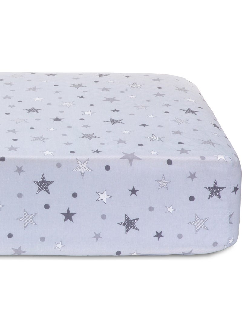 Tiny Plans - Fitted Sheet 60 x 120 Cm - Image 1