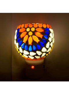 Skys & Ray Skys Ray Ceramic Electric Kapoor Dani with Lamp Multicolour  - Image 1