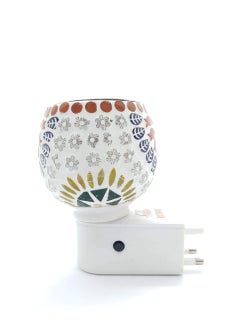 Skys & Ray Skys Ray Ceramic Electric Kapoor Dani with Lamp Multicolour  - Image 3