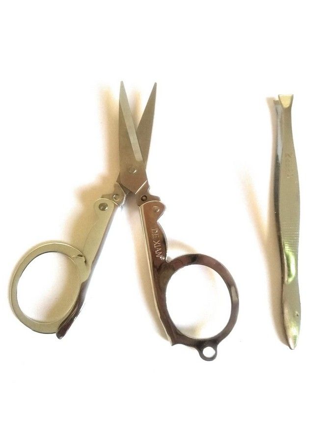 CGE Grethe Stainless Steel Folding Scissors Stainless Steel Scissors Scissors Stainless Steel - Image 2